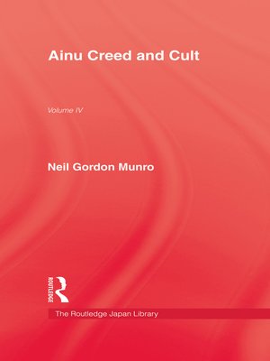 cover image of Ainu Creed & Cult